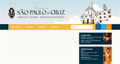 Desktop Screenshot of paroquiadocalvario.org.br